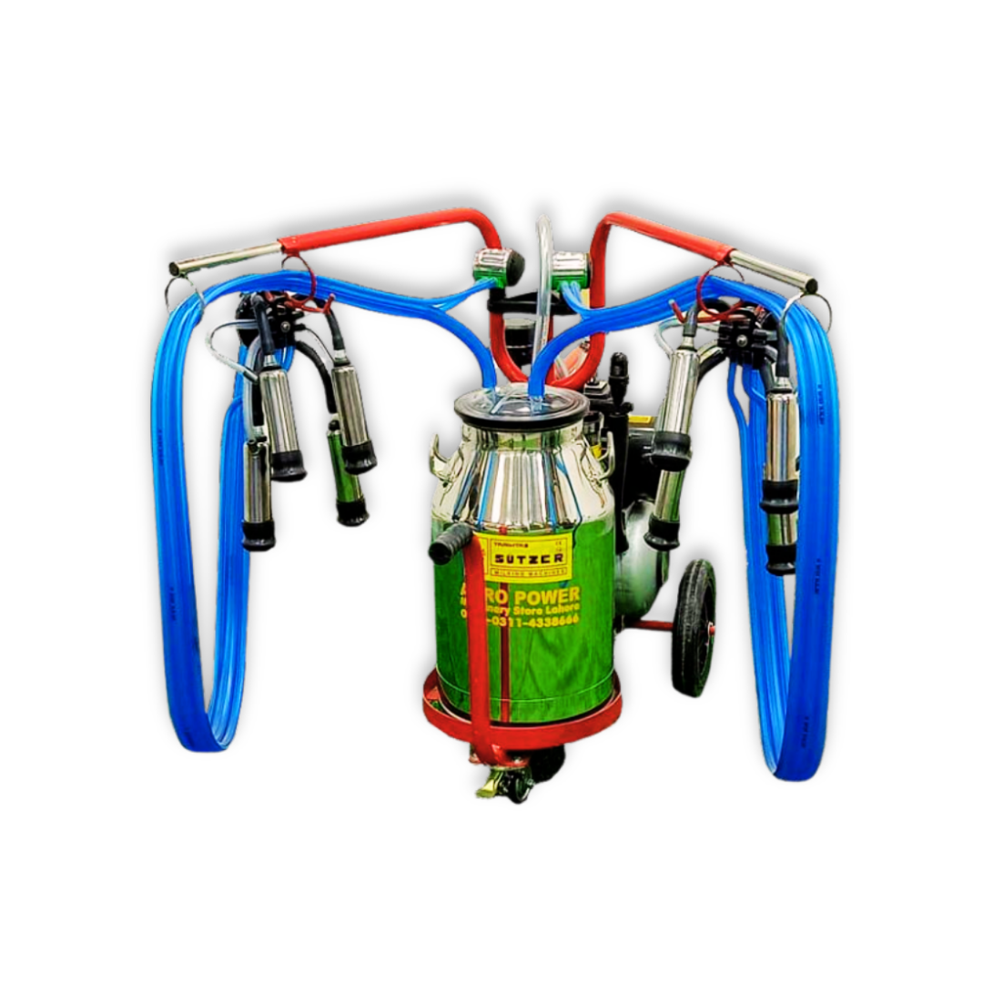 4 Cluster Cow Milking Machine