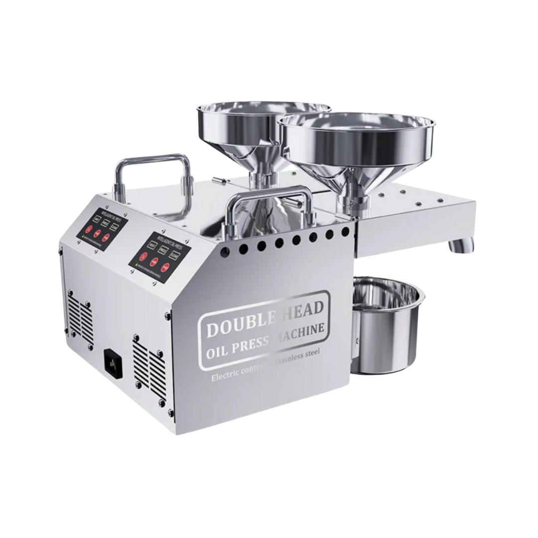 Double Head Oil Press Machine